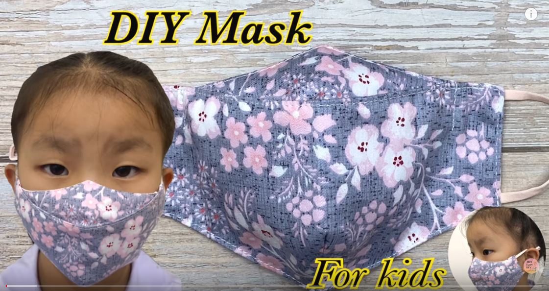 DIY 3D Face Mask Hawk Style For Kids With Free PDF Pattern Download